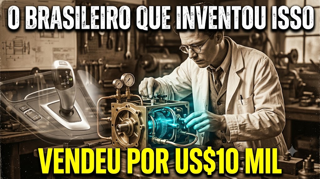 Engenheiro brasileiro projetando câmbio automático em 1932