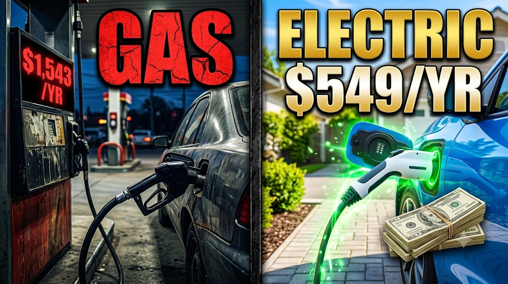 EV vs gas savings calculator tool