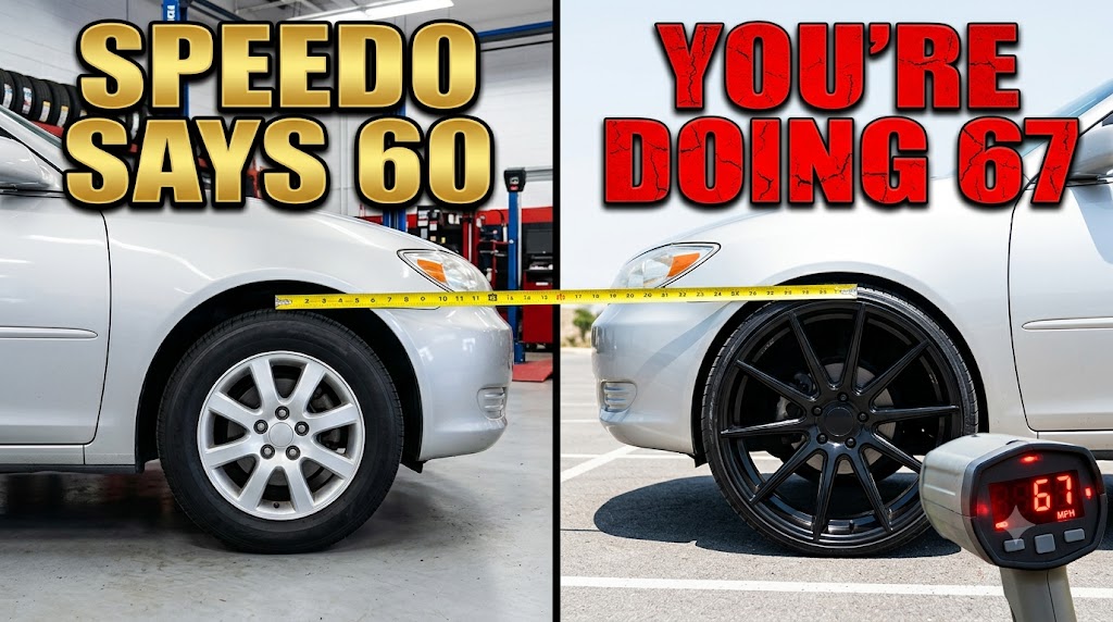 Tire size calculator tool